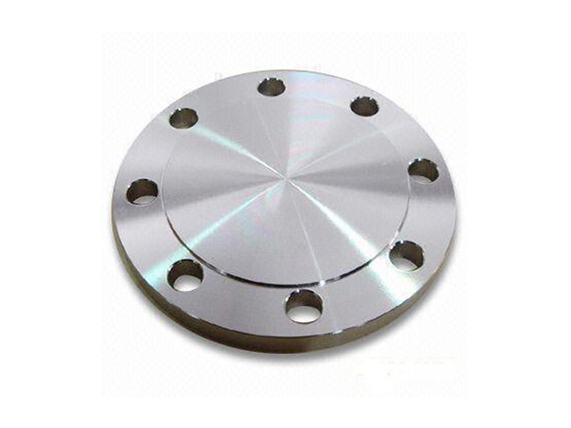 Round flange blind plate